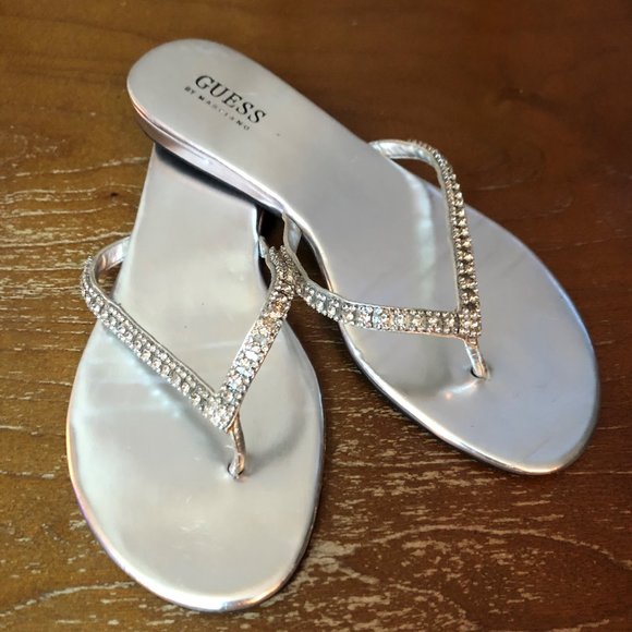Guess by Marciano - Crystal Embellished Sandals - Picture 1 of 4